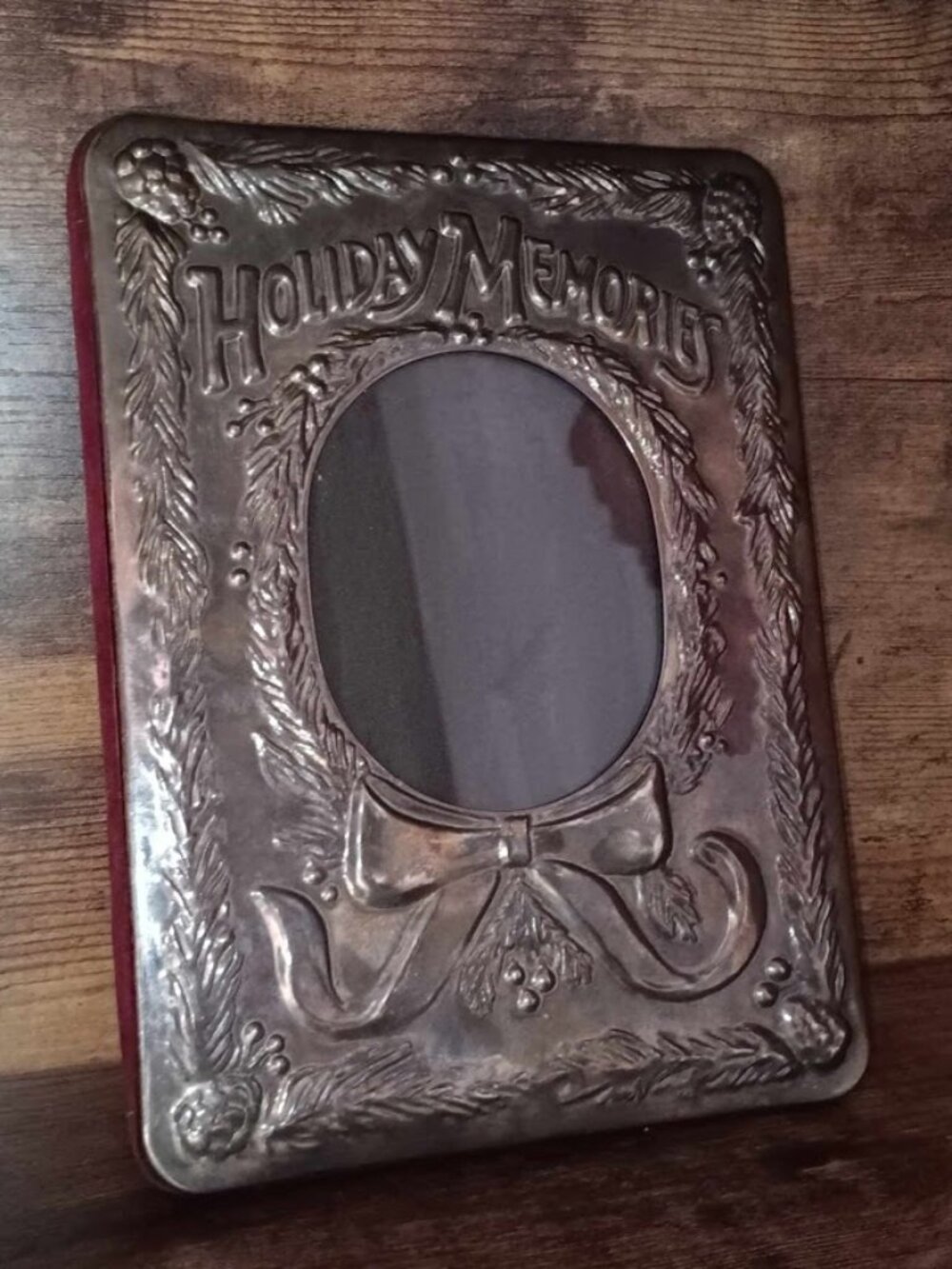 1988 Silver Plated Holiday Memories Photo Book